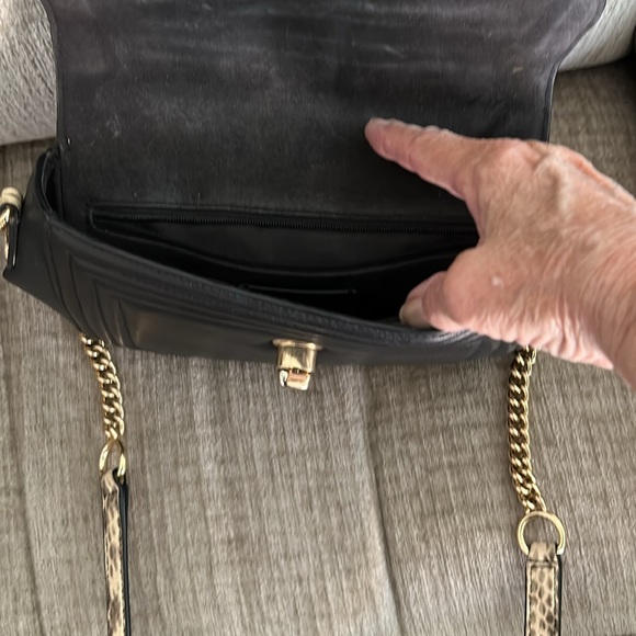 Coach , black, soft leather bag with Marley top and strap - Picture 12 of 15